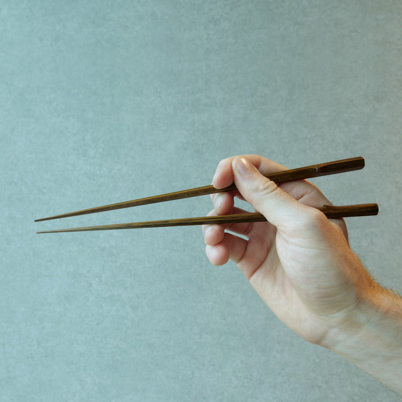 [Chopsticks] Hexagonal Bamboo Chopsticks (Black)  | Wakasa Lacquerware