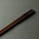 [Chopsticks] Hexagonal Bamboo Chopsticks (Black) | Wakasa Lacquered Chopsticks