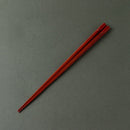 [Chopsticks] Hexagonal Bamboo Chopsticks (Red) | Wakasa Lacquered Chopsticks