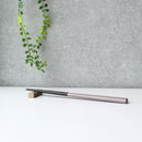 [Chopsticks and Chopstick Rest]  HASHIKURA SEASON01 Octagonal Wenge Pink (8.85inch) with Ceramic chopstick rest | MATSUKAN | Wakasa Lacquered Chopsticks