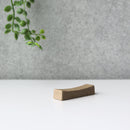 [Chopsticks and Chopstick Rest]  HASHIKURA SEASON01 Octagonal Wenge Pale Pink (8.85inch) with Ceramic chopstick rest | MATSUKAN | Wakasa Lacquered Chopsticks