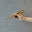 [Chopsticks] UTSUWATO Triangular 9inch (Dishwasher-Safe) | Wakasa Lacquered Chopsticks| MATSUKAN