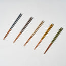 [Chopsticks] UTSUWATO Triangular 9inch (Dishwasher-Safe) | Wakasa Lacquered Chopsticks| MATSUKAN