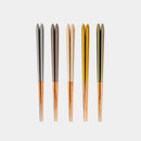 [Chopsticks] UTSUWATO Triangular 9inch (Dishwasher-Safe) | Wakasa Lacquered Chopsticks| MATSUKAN