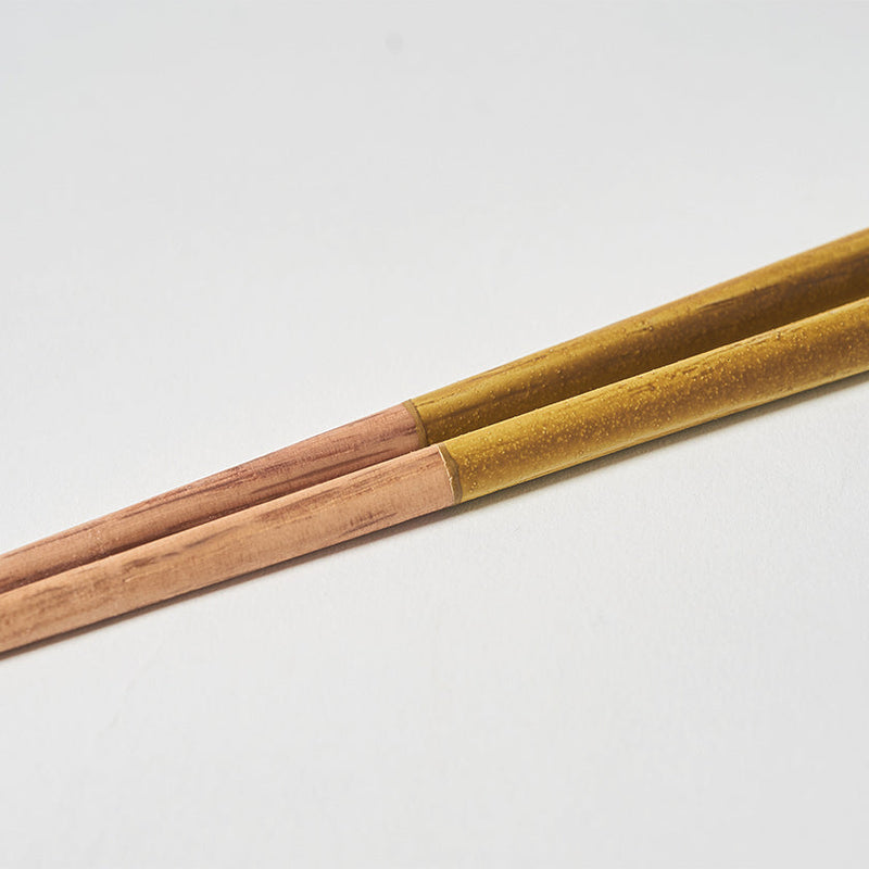 [Chopsticks] UTSUWATO Triangular 9inch (Dishwasher-Safe) | Wakasa Lacquerware| MATSUKAN