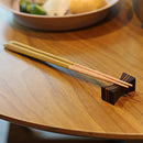 [Chopsticks] UTSUWATO Triangular 9inch (Dishwasher-Safe) | Wakasa Lacquered Chopsticks| MATSUKAN