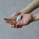 [Chopsticks and Chopstick Rest] SHELL PEONY a Pair of Mother of pearl decorated Chopsticks with light blue shell shaped Chopstick rests | Wakasa Lacquered Chopsticks| MATSUKAN