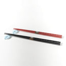 [Chopsticks and Chopstick Rest] SHELL PEONY a Pair of Mother of pearl decorated Chopsticks with light blue shell shaped Chopstick rests | Wakasa Lacquered Chopsticks| MATSUKAN