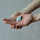 [Chopsticks and Chopstick Rest] RADEN CHECKERED a Pair of Mother of pearl decorated Chopsticks with light blue shell shaped Chopstick rests | Wakasa Lacquered Chopsticks| MATSUKAN