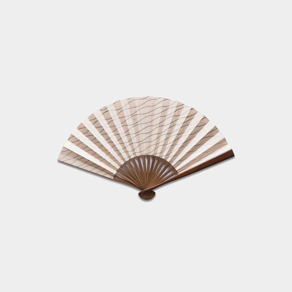 [Hand Fan] Tatewaku ONE POINT Karaki Bamboo For Ladies | Edo Folding Fans