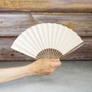 [Hand Fan] SUMINAGASHI Karaki For Ladies | Unkindo Fukstsu | Edo Folding Fans