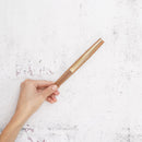 [Hand Fan] HAKU Orange HONSUSU-TAKE For Ladies | Unkindo Fukatsu | Edo Folding Fans