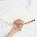 [Hand Fan] SUMINAGASHI HONSUSU-TAKE For Ladies| Unkindo Fukatsu | Edo Folding Fans