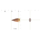 [MAKEUP BRUSH] BISYODO (L) LIP BRUSH (ROUND FLAT) 11MM | MAKEUP BRUSH CRAFT | UYODA BISYODO