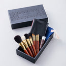 [MAKEUP BRUSH 9-PIECE SET] BISYODO SET WITH POUCH | MAKEUP BRUSH CRAFT | UYODA BISYODO