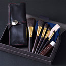 [MAKEUP BRUSH 5-PIECE SET] GRAND SET WITH POUCH | MAKEUP BRUSH CRAFT | UYODA BISYODO