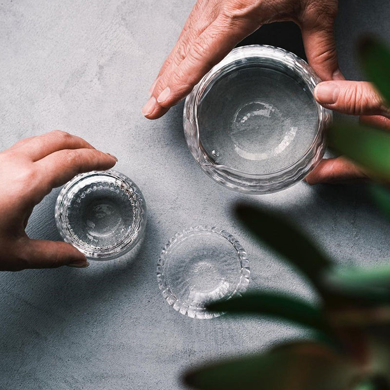 MAI SAKE SET, Edo Kiriko Glass