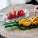 FUNEW TRAY L CLEAR, Large Plate, Platter, Edo Kiriko Glass