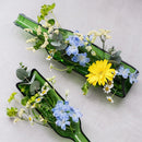 funew ワインボトル ハーフカット M グリーン【アップサイクル】