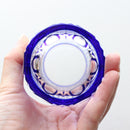 八角籠目菊繋 オールドペア【江戸切子】