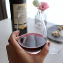 LIGHT WINE WINE BOWL BORDEAUX 2 PIECES SET IN A WOODEN BOX, Edo Kiriko Glass