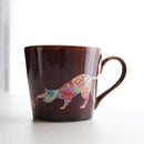 COLOR & DESIGN CHANGE CAT (3 PIECES), Mug, Mino Ware