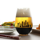 丸モ高木 夕日を眺めるグラス 香港（1個）【美濃焼】