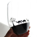 丸モ高木 夕日を眺めるグラス ラクダ（1個）【美濃焼】