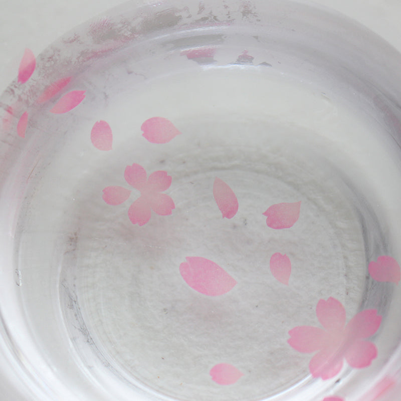 丸モ高木 冷感桜 煎茶椀 茶托セット（1個）【美濃焼】