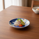 SAKURA, Mamezara (Bean Plate), Small Dish, Small Plate, Kutani Ware｜使用イメージ（演出・料理盛付）※手作りのため色・風合いは一点ごとに異なります