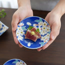 SAKURA, Mamezara (Bean Plate), Small Dish, Small Plate, Kutani Ware｜使用イメージ（演出・料理盛付）※手作りのため色・風合いは一点ごとに異なります
