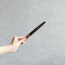 [Hand Fan] HAKUZU Spirit Black 7SUN(8.3inch) | Kyoto Folding Fans | Yasuto Yonehara