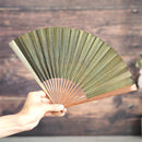 [Hand Fan] Smoked Silver