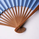 [Hand Fan] HAKUSAI Blue 6.5 SUN | Kyoto Folding Fans | Yasuto Yonehara