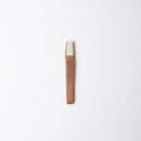 [Hand Fan] HAKUSAI Beige (Short-ground) 6.5SUN(7.7inch) | Kyoto Folding Fans | Yasuto Yonehara