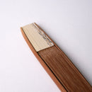 [Hand Fan] HAKUSAI Beige (Short-ground) 6.5SUN(7.7inch) | Kyoto Folding Fans | Yasuto Yonehara