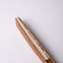 [Hand Fan] HAKUSAI Beige 6.5SUN(7.7inch) | Kyoto Folding Fans | Yasuto Yonehara