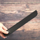 [Hand Fan Bag] Fan Pouch Leather Black (For Individual Purchase) | Kyoto Folding Fans | Yasuto Yonehara