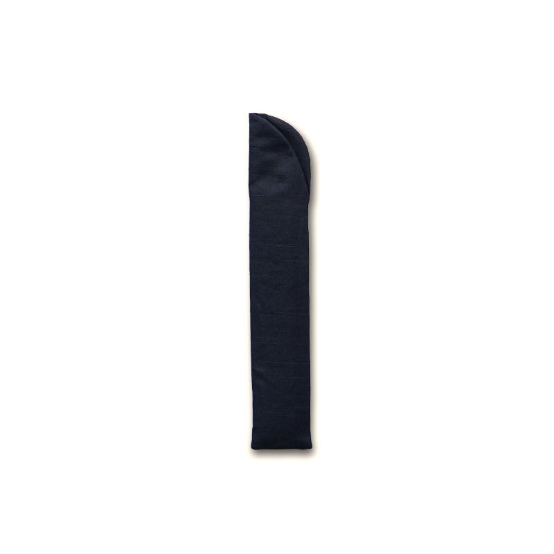 [Hand Fan Bag] Fan Pouch Cotton Black for 7.5 sun (9.06 in.) | Kyoto Folding Fans | Yasuto Yonehara, Dedicated