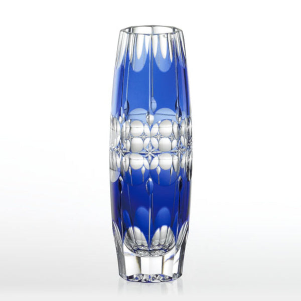 [VASE] BUD VASE BY HIDEAKI SHINOZAKI MASTER OF TRADITIONAL CRAFTS | EDO KIRIKO | KAGAMI CRYSTAL