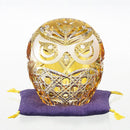 [FIGURINE] LUCKY OWL | EDO KIRIKO | KAGAMI CRYSTAL