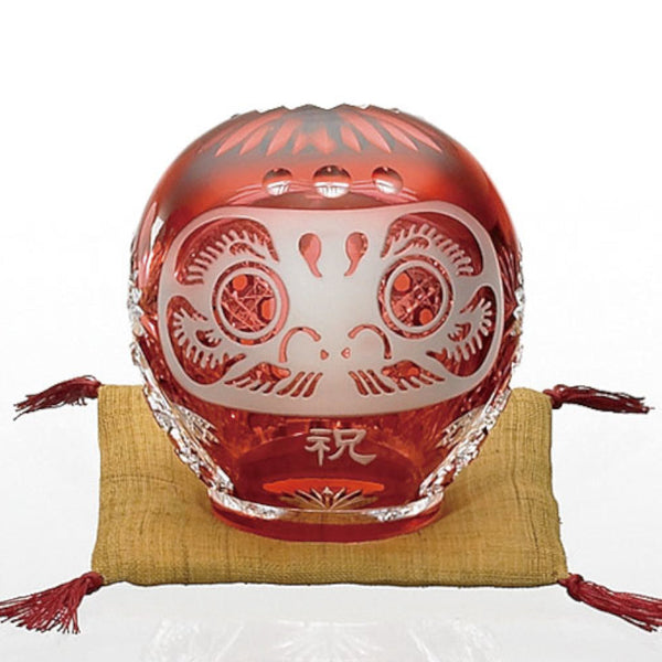 [FIGURINE] DARUMA DOLL (S) | EDO KIRIKO | KAGAMI CRYSTAL