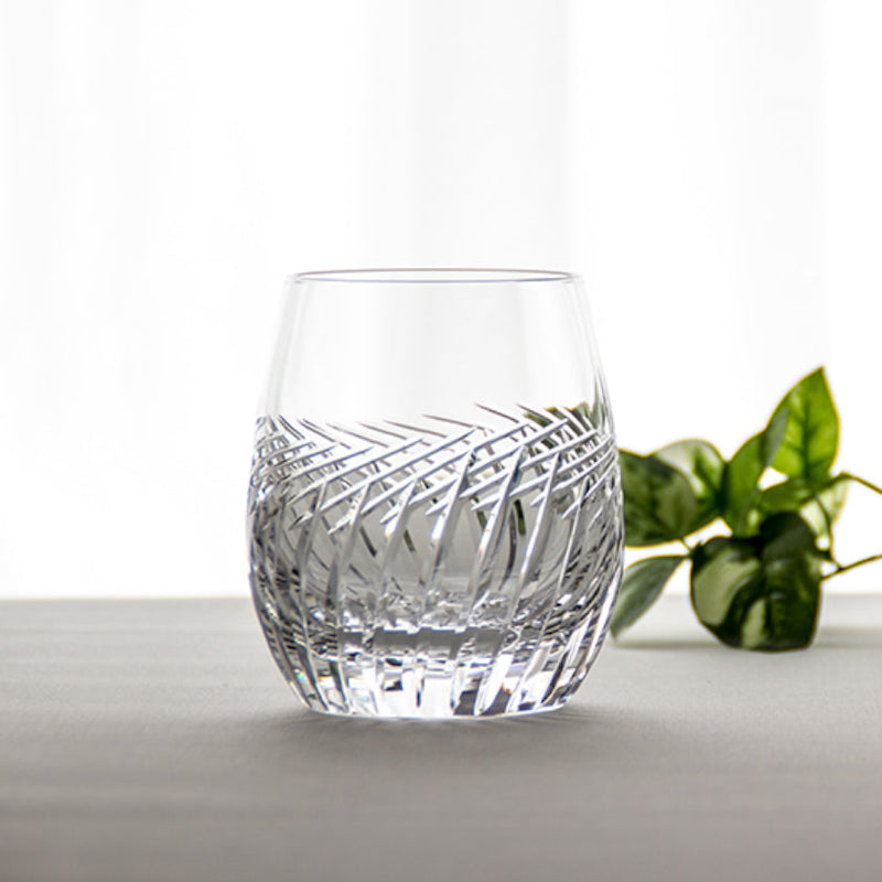 [ROCKS GLASS] WHISKEY GLASS BARLEY FIELD | CRYSTAL GLASS | KAGAMI CRYSTAL