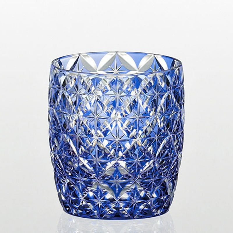 [SAKE CUP] CIRCLE MESH BY SATOSHI NABETANI MASTER OF TRADITIONAL CRAFTS | EDO KIRIKO | KAGAMI CRYSTAL