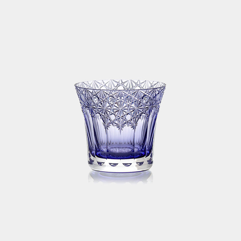 [ROCKS GLASS] DREAM COLOR PURPLE | EDO KIRIKO | KAGAMI CRYSTAL