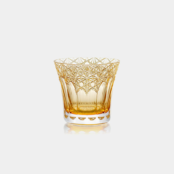[ROCKS GLASS] DREAM COLOR YELLOW | EDO KIRIKO | KAGAMI CRYSTAL