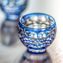 [SAKE BOTTLE] SAKE SET TAMAMAI BY HIDEAKI SHINOZAKI MASTER OF TRADITIONAL CRAFTS | EDO KIRIKO | KAGAMI CRYSTAL