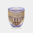[ROCKS GLASS] HANA KAGAMI BY SATOSHI NABETANI, MASTER OF TRADITIONAL CRAFTS | EDO KIRIKO | KAGAMI CRYSTAL