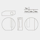 [VASE] OPTICAL BUD VASE | OPTICAL GLASS | KAGAMI CRYSTAL