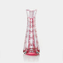 [VASE] BUD VASE "TOKA (LAMPLIGHT)" BY JUNICHI NABETANI, MASTER OF TRADITIONAL CRAFTS | EDO KIRIKO | KAGAMI CRYSTAL